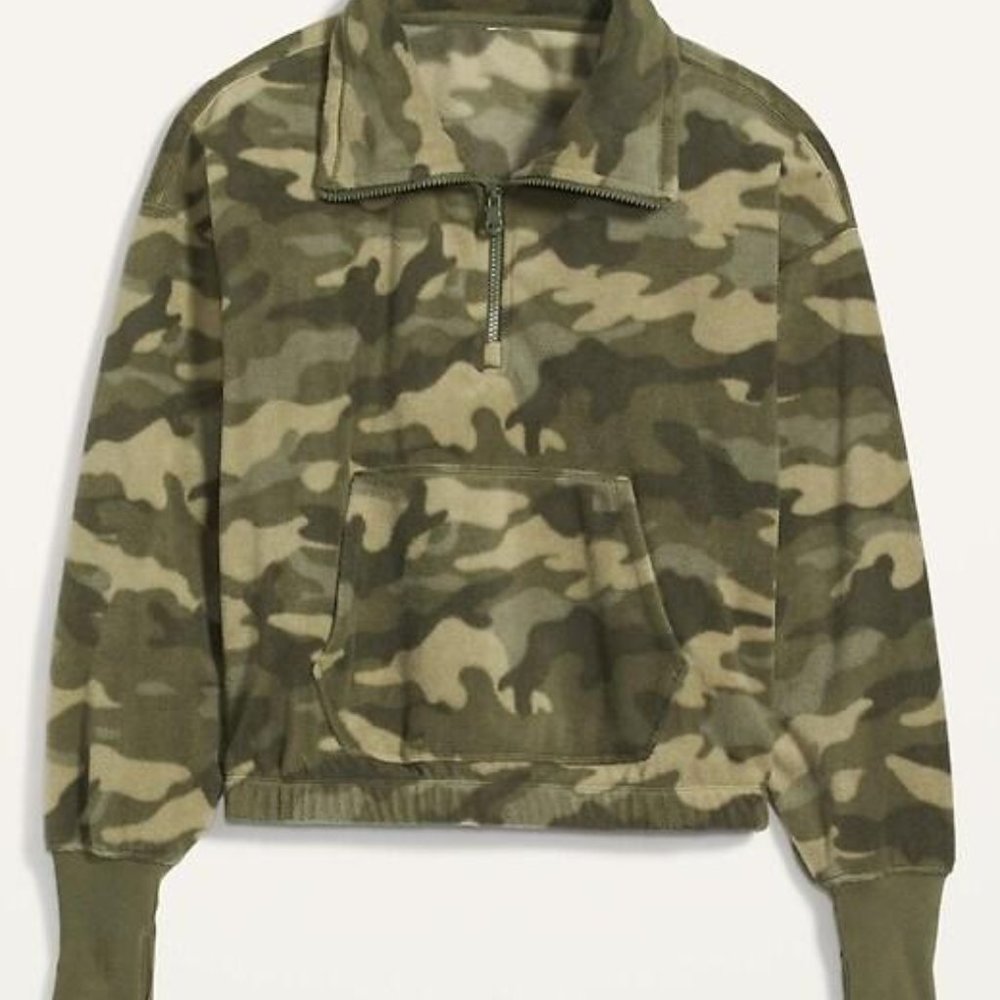 Old NavyLoose  Micro Performance Fleece Sweatshirt - Picture 5 of 6